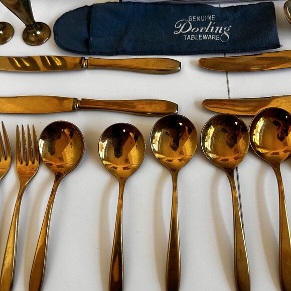 Neiman Marcus Dorling Golden Autumn Symphony Exclusive (Goldware) Set - Picture 6 of 11